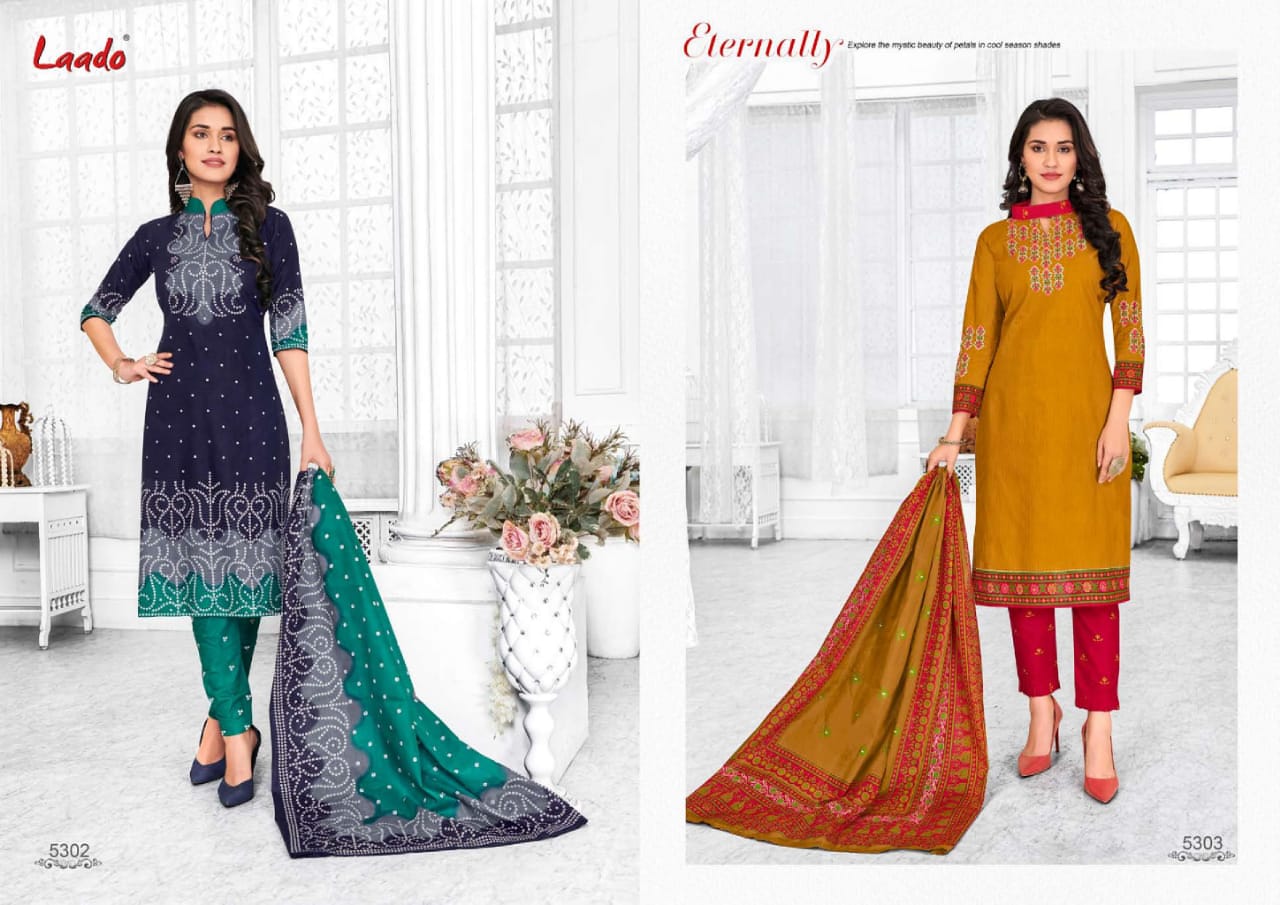 Laado Prints Vol 53  Printed Dress Material