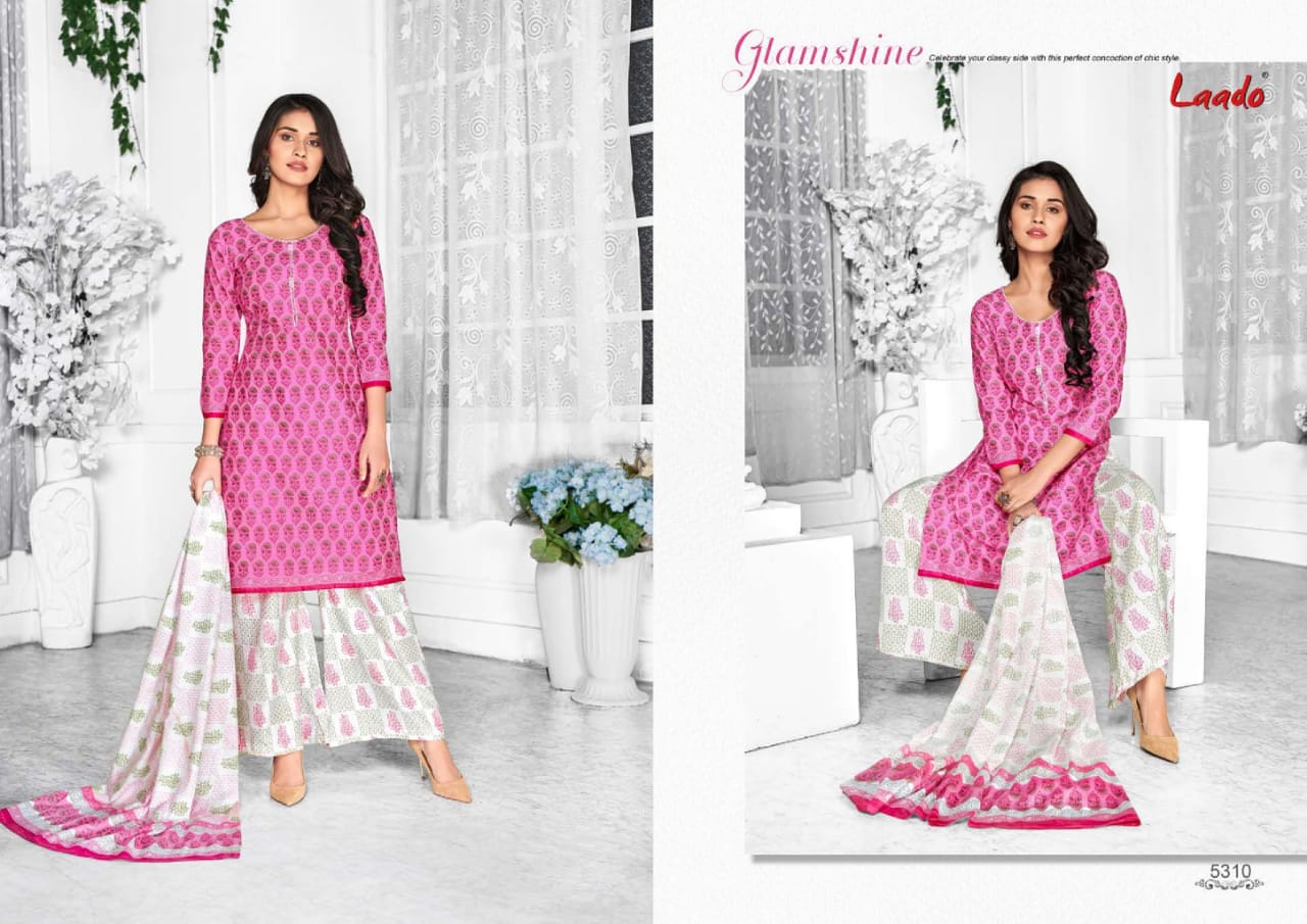 Laado Prints Vol 53  Printed Dress Material