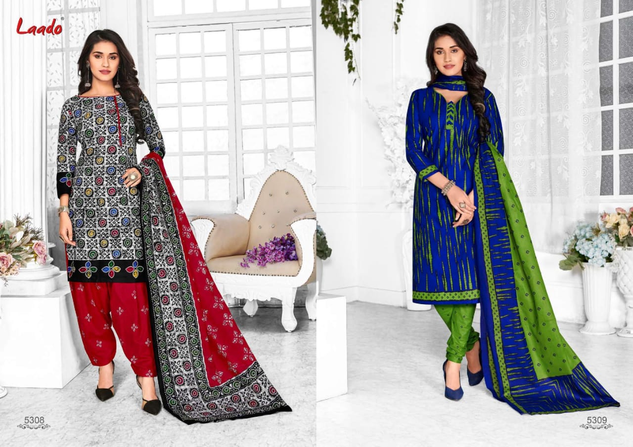 Laado Prints Vol 53  Printed Dress Material