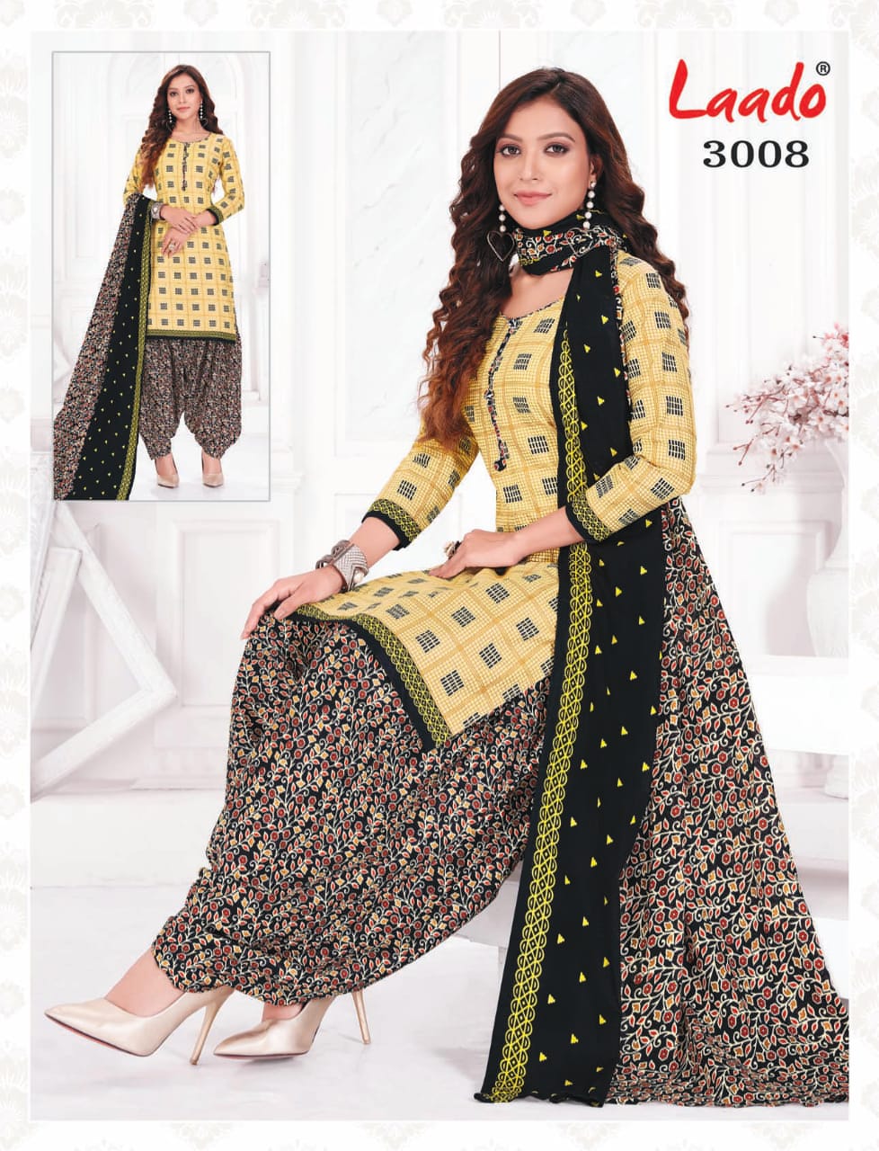Laado Presents  Priti Patiyala Vol 3 Printed Dress Material