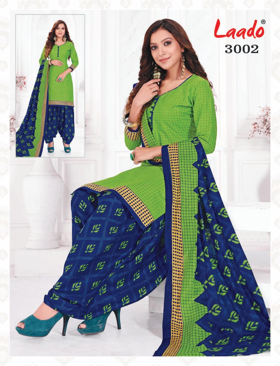Laado Presents  Priti Patiyala Vol 3 Printed Dress Material