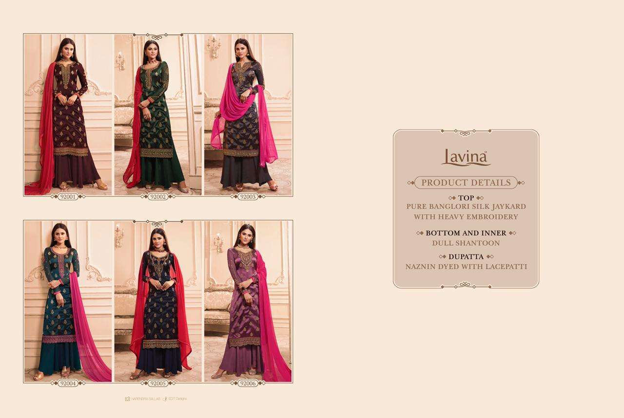 Lavina Vol 92 Designer  Salwar Suits