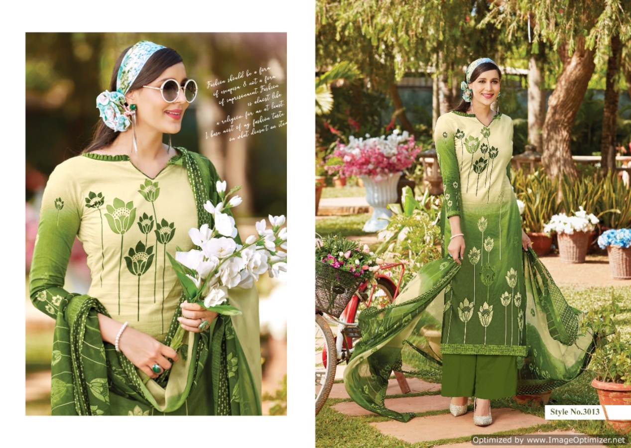 Levisha  Presents Zahira  Designer Dress Material