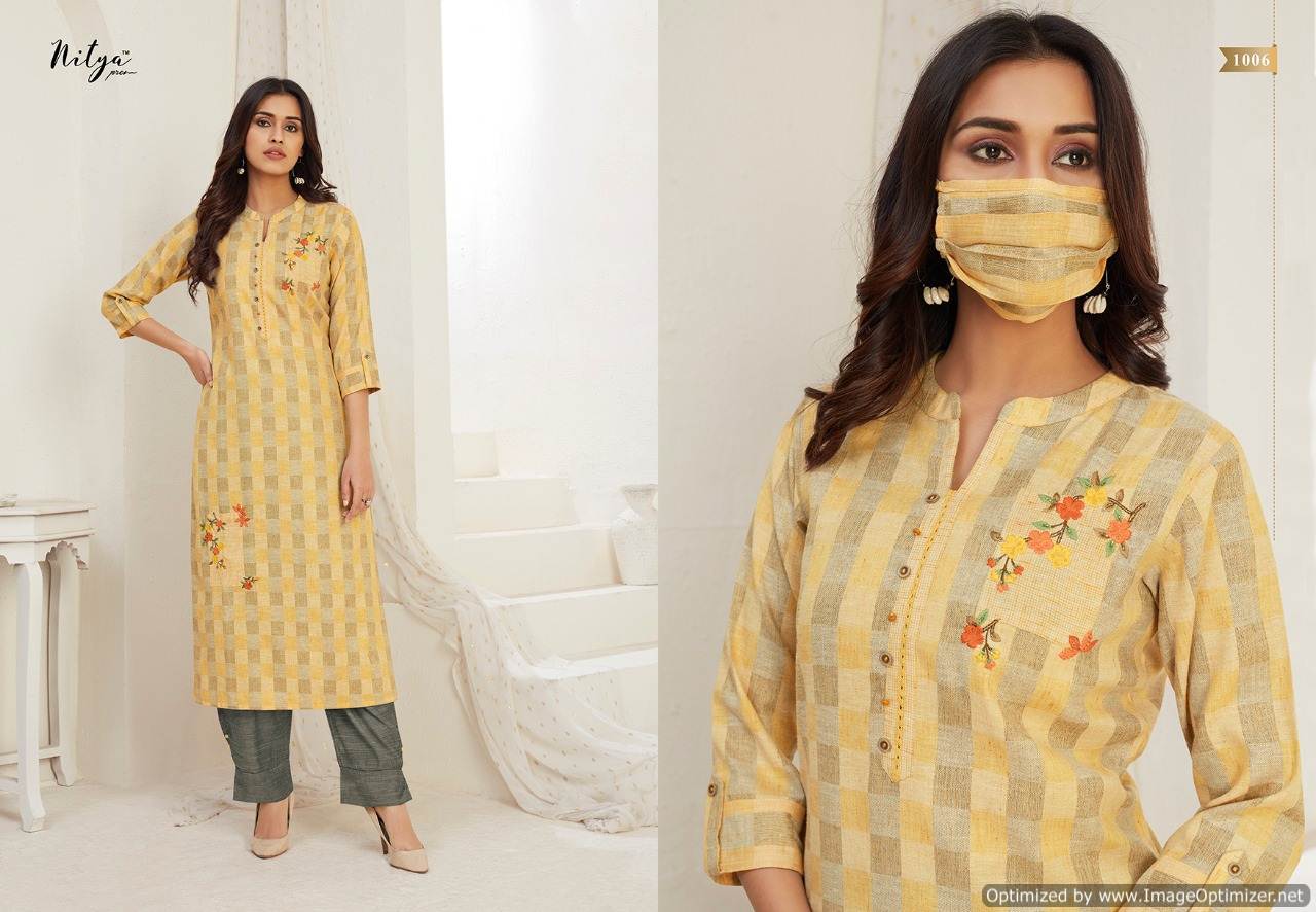 LT NITYA KURTIS LATEST COLLECTION IN SINGLE