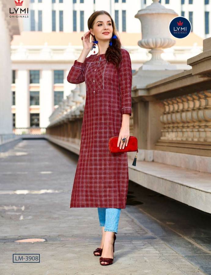 Lymi Presents  Grass Casual Wear Kurti