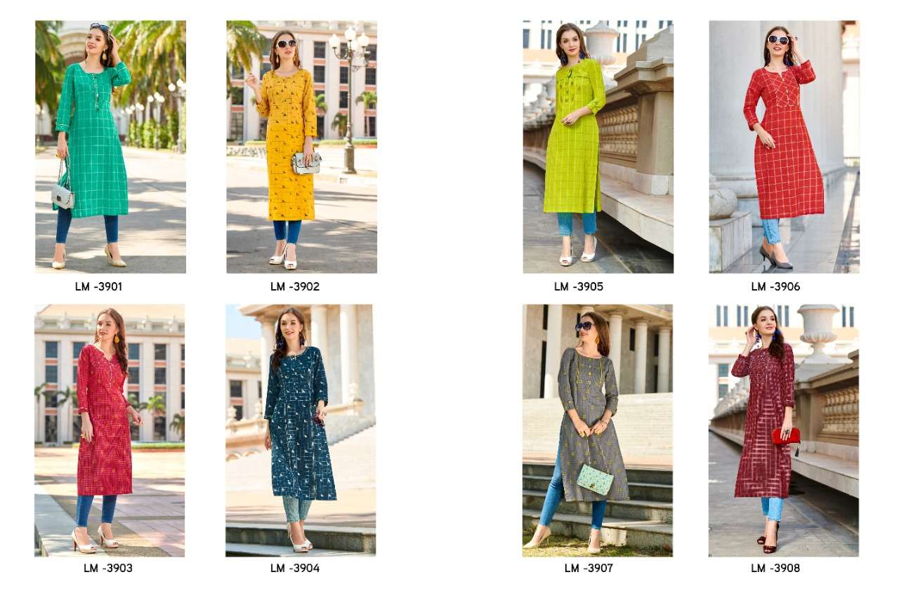 Lymi Presents  Grass Casual Wear Kurti