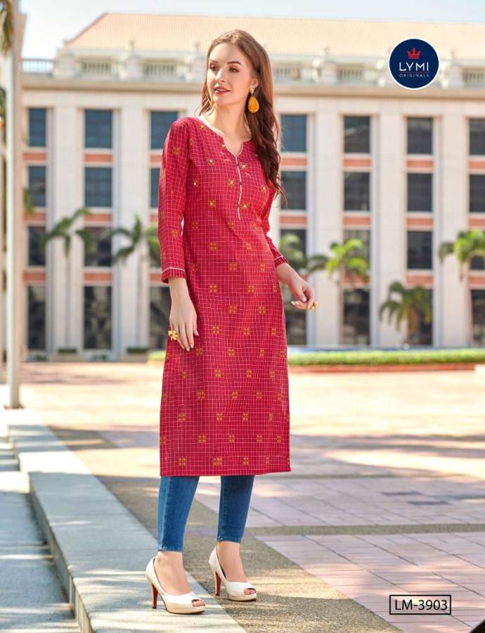Lymi Presents  Grass Casual Wear Kurti