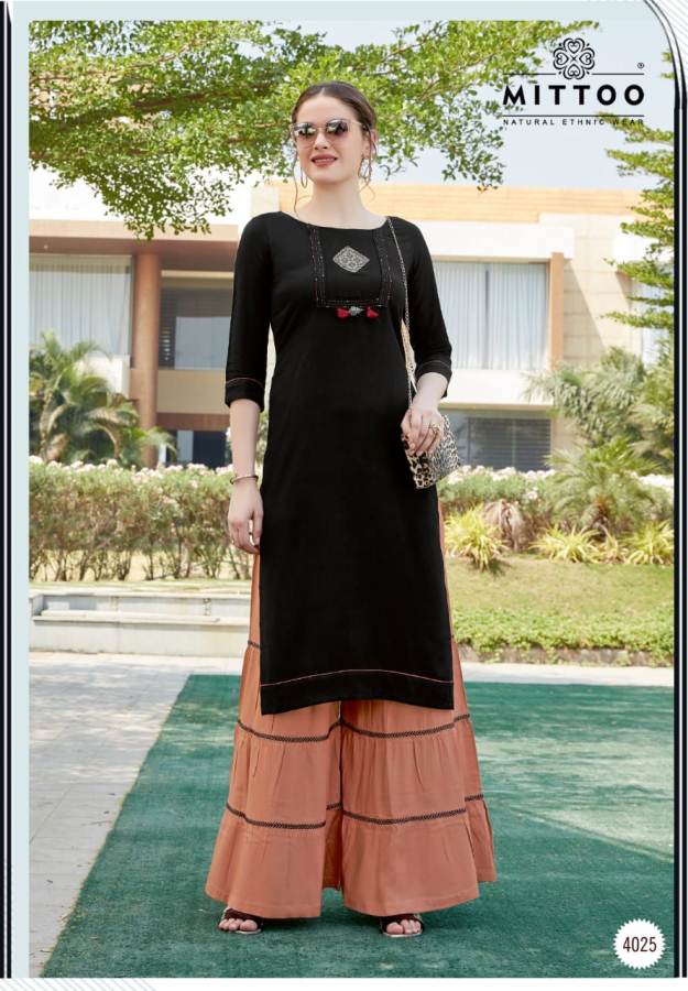 Mittoo  Presents Zohra Vol  4  Kurti With Bottom Collection
