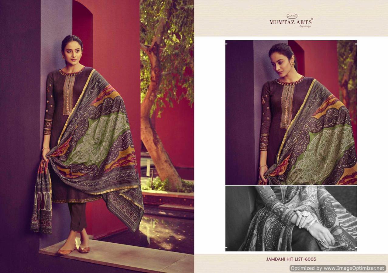 Mumtaz  Presents Jamdani Hit List Designer Dress Material