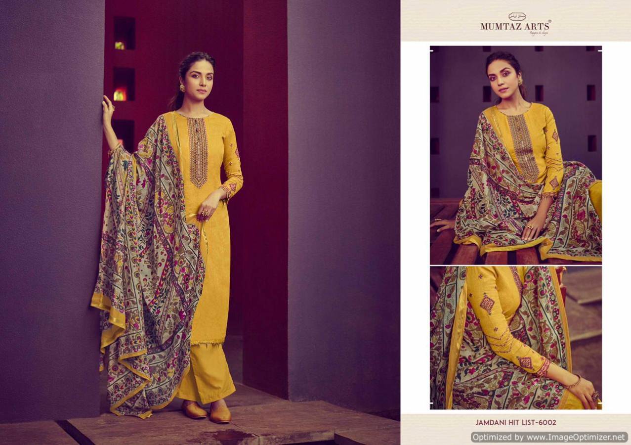 Mumtaz  Presents Jamdani Hit List Designer Dress Material