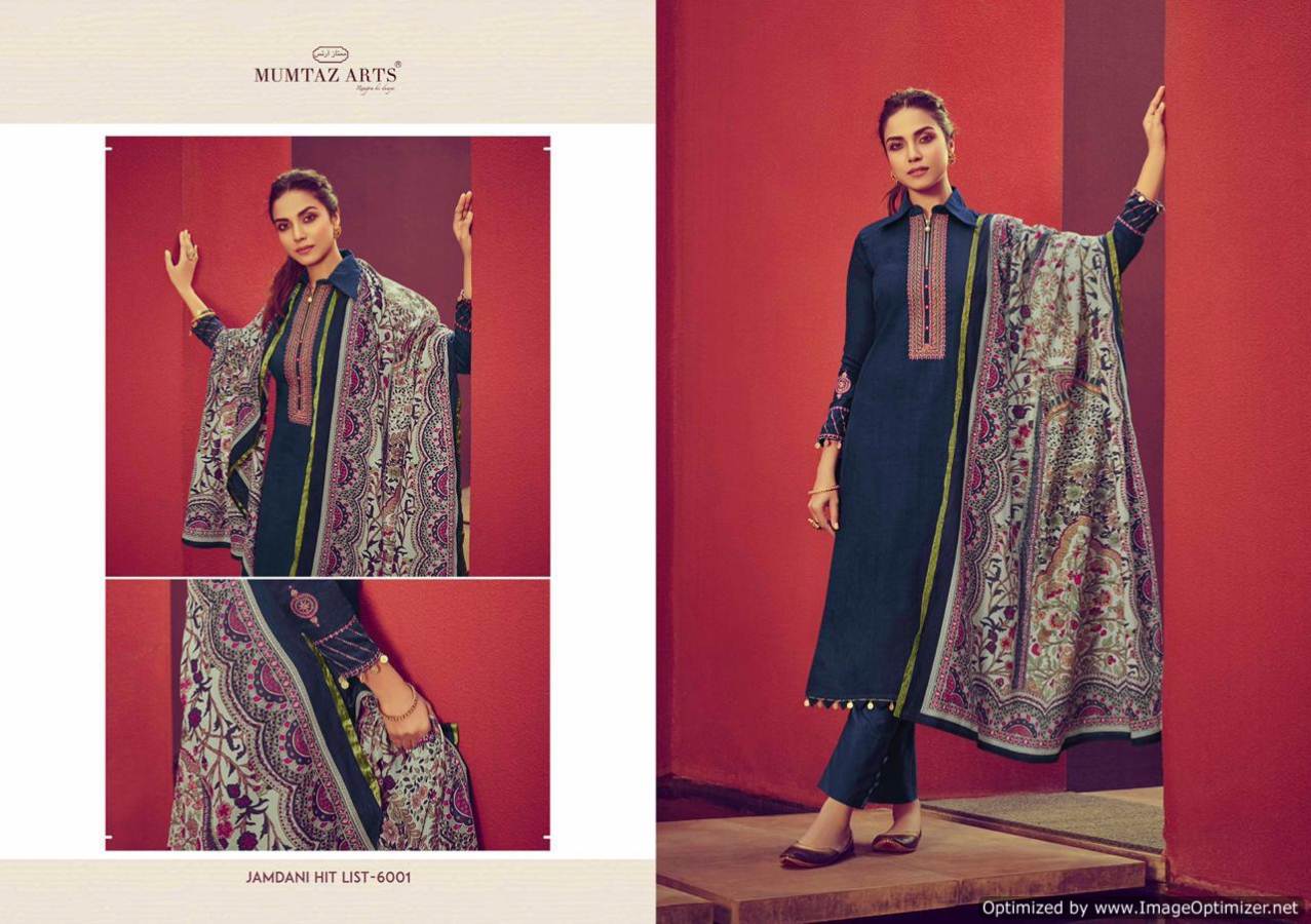 Mumtaz  Presents Jamdani Hit List Designer Dress Material