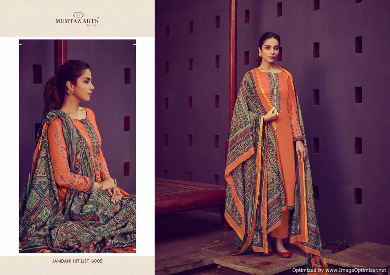 Mumtaz  Presents Jamdani Hit List Designer Dress Material