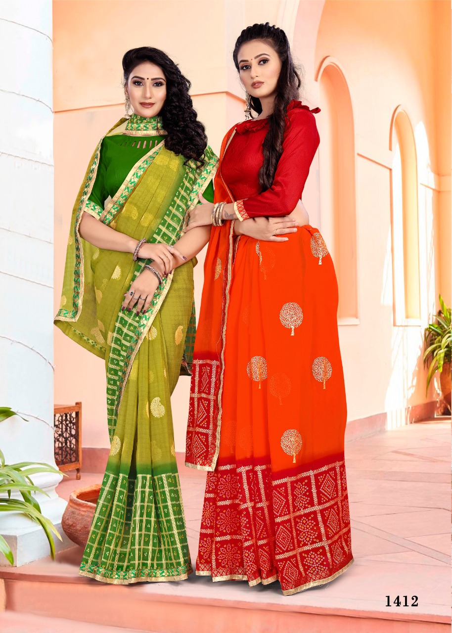 Odhani Vol 6 Weight Less Casual Wear Sarees Catalogue