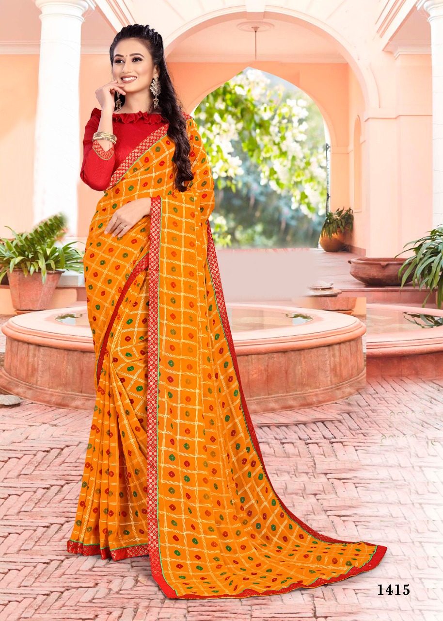 Odhani Vol 6 Weight Less Casual Wear Sarees Catalogue