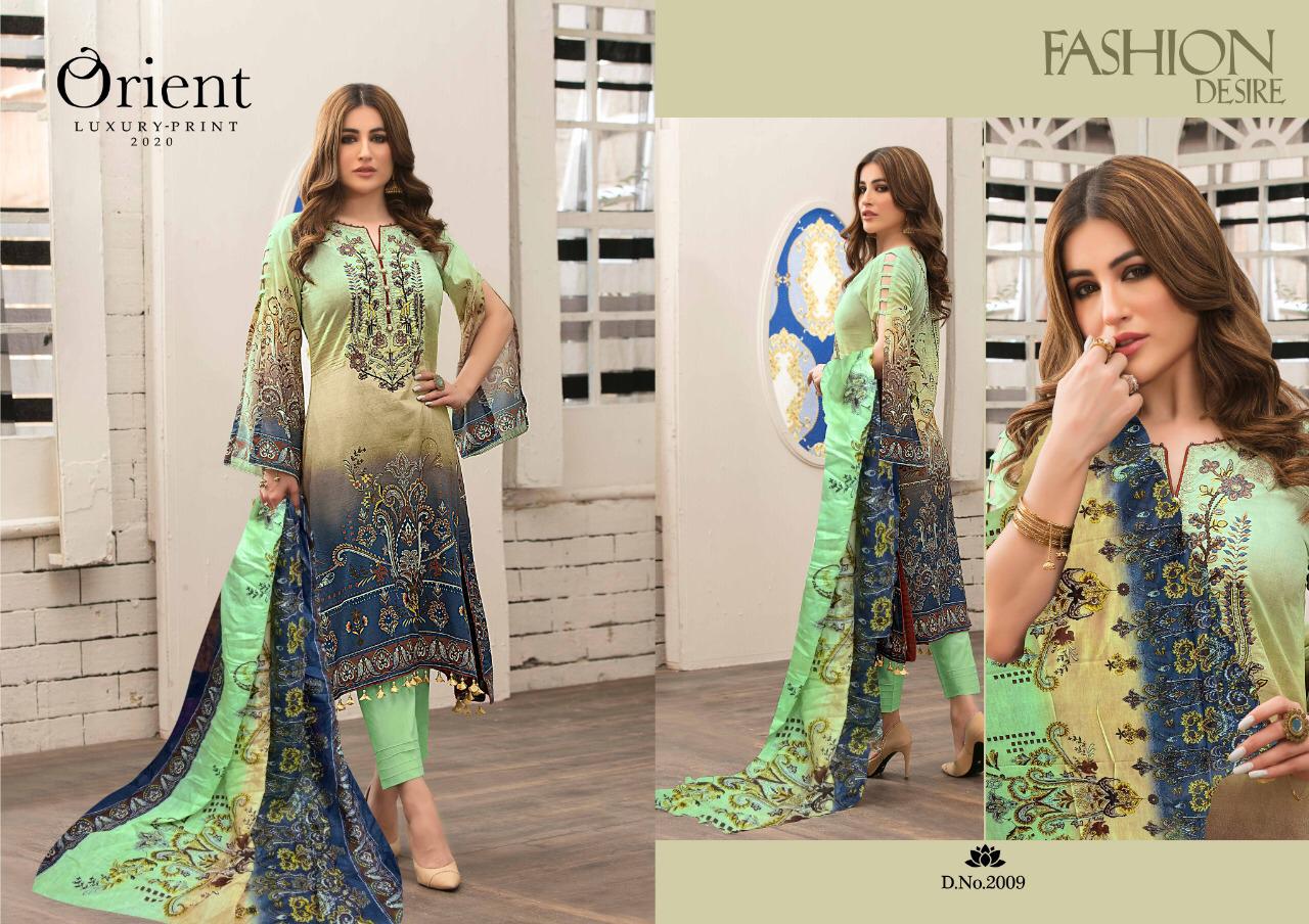 Orient Luxury Print 2020 Lawn Karachi Dress Material