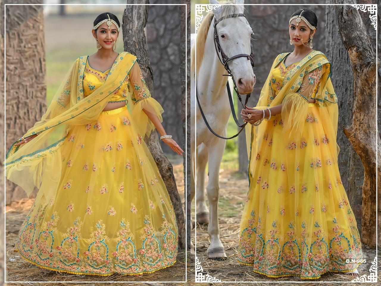 Peafowl  Vol 58 Heavy Bridal Lehenga Collection