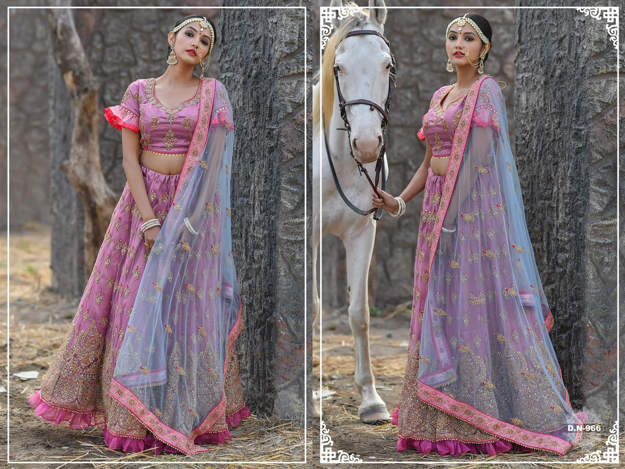 Peafowl  Vol 58 Heavy Bridal Lehenga Collection