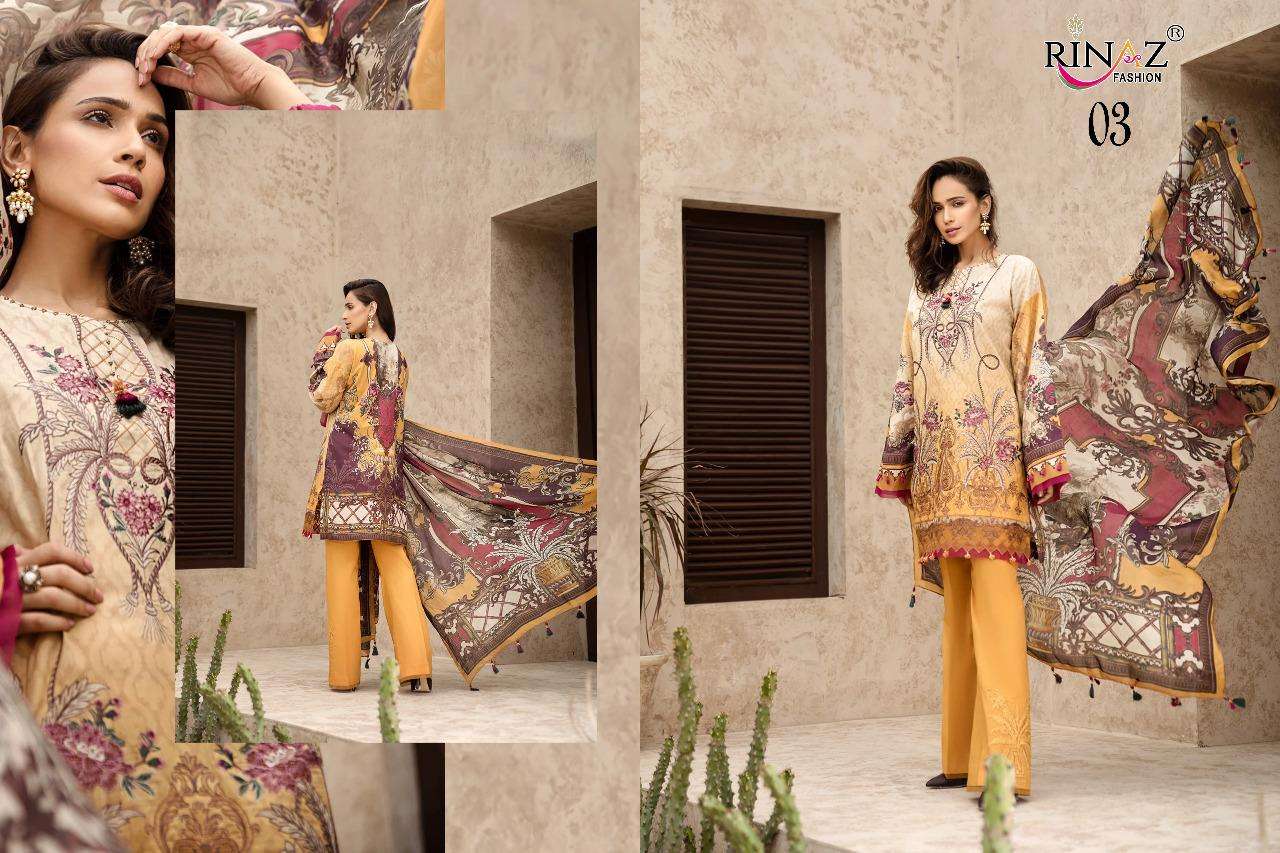 Rinaz Presents  Iris Lwn 2020  Pakistani Suits Collection