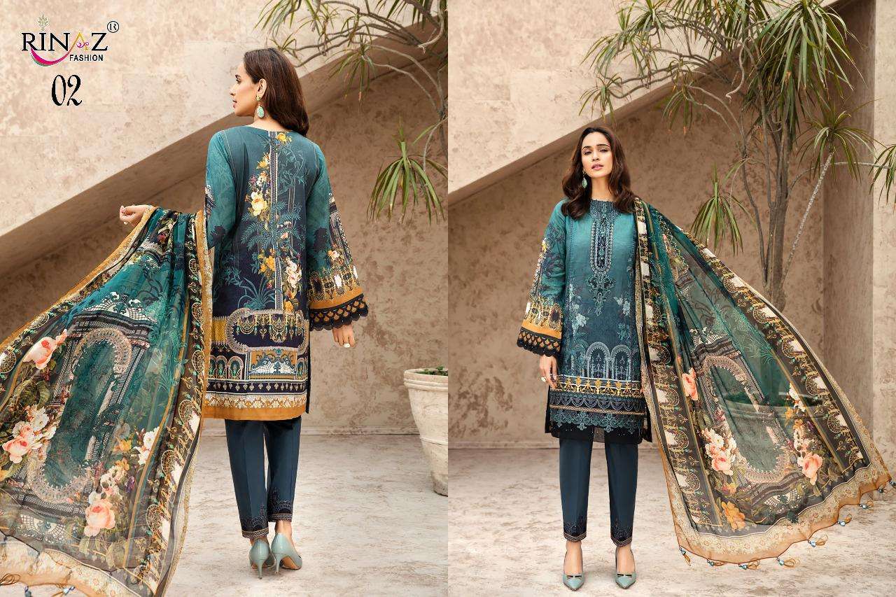 Rinaz Presents  Iris Lwn 2020  Pakistani Suits Collection