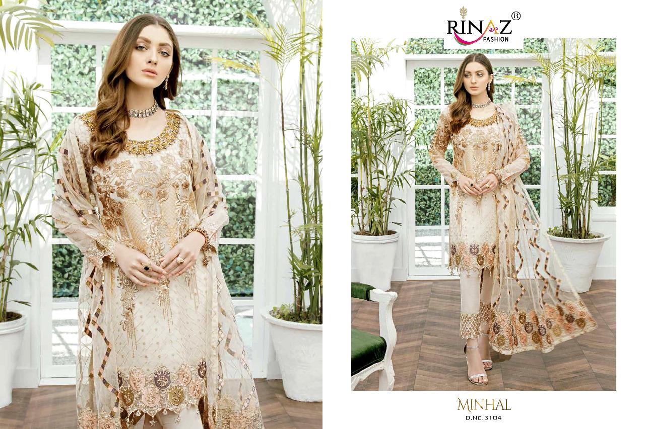 Rinaz  Presents Minhal  Vol 2 Nx  Pakistani Suits Collection