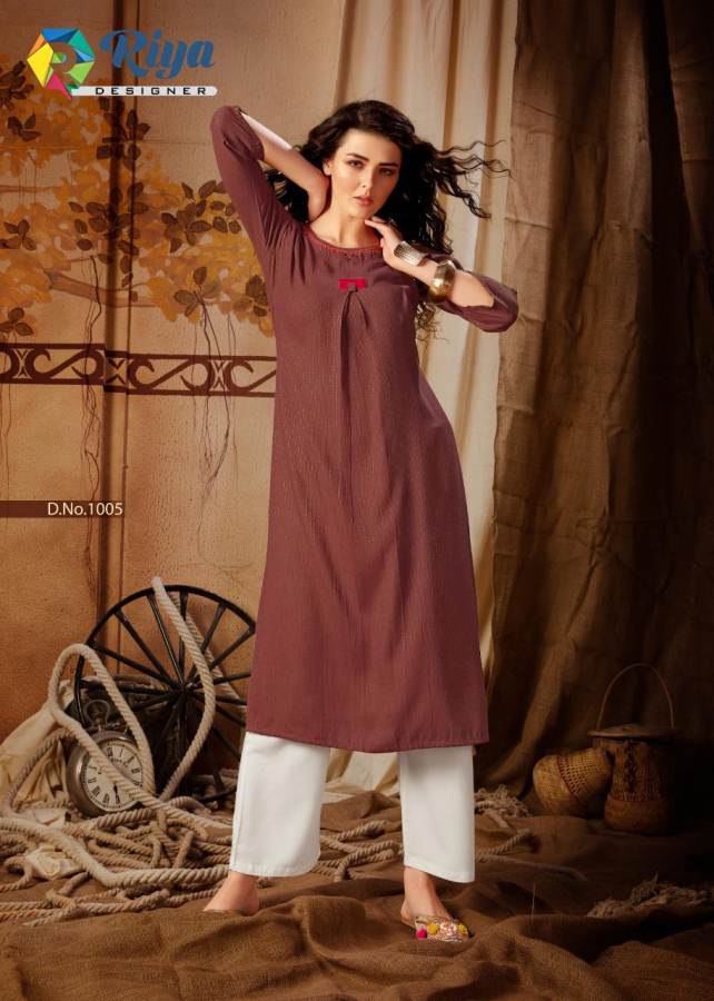 Riya Presents  Anokhi Vol  2  Stylish Kurti With Bottom