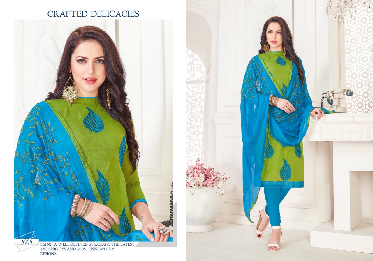 Rnx Presents  Maharani Designer Dress Material