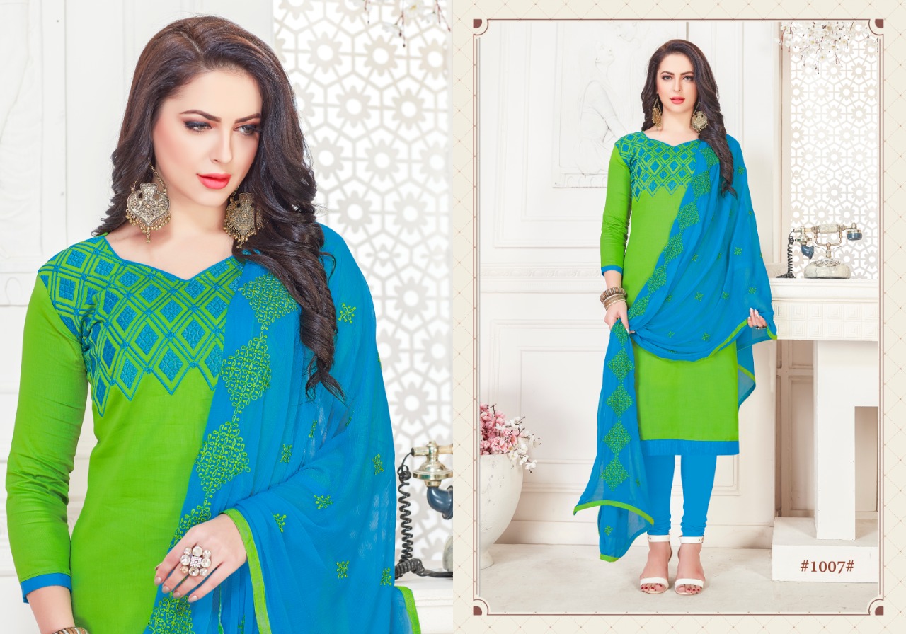 Rnx Presents Nirali Designer Dress Material