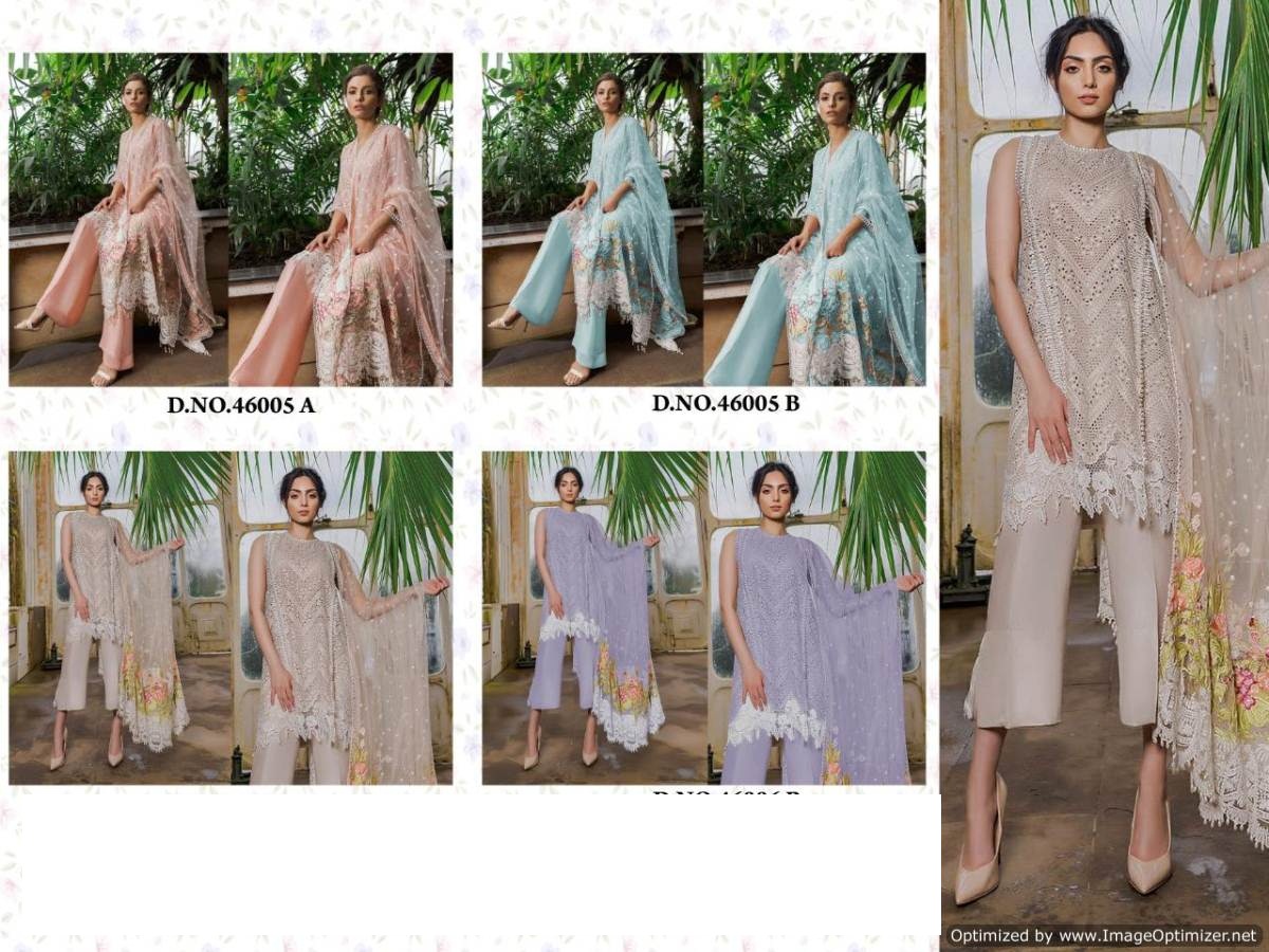 Rosemeen Presents  Chikankaari Blockbuster Pakistani Suits