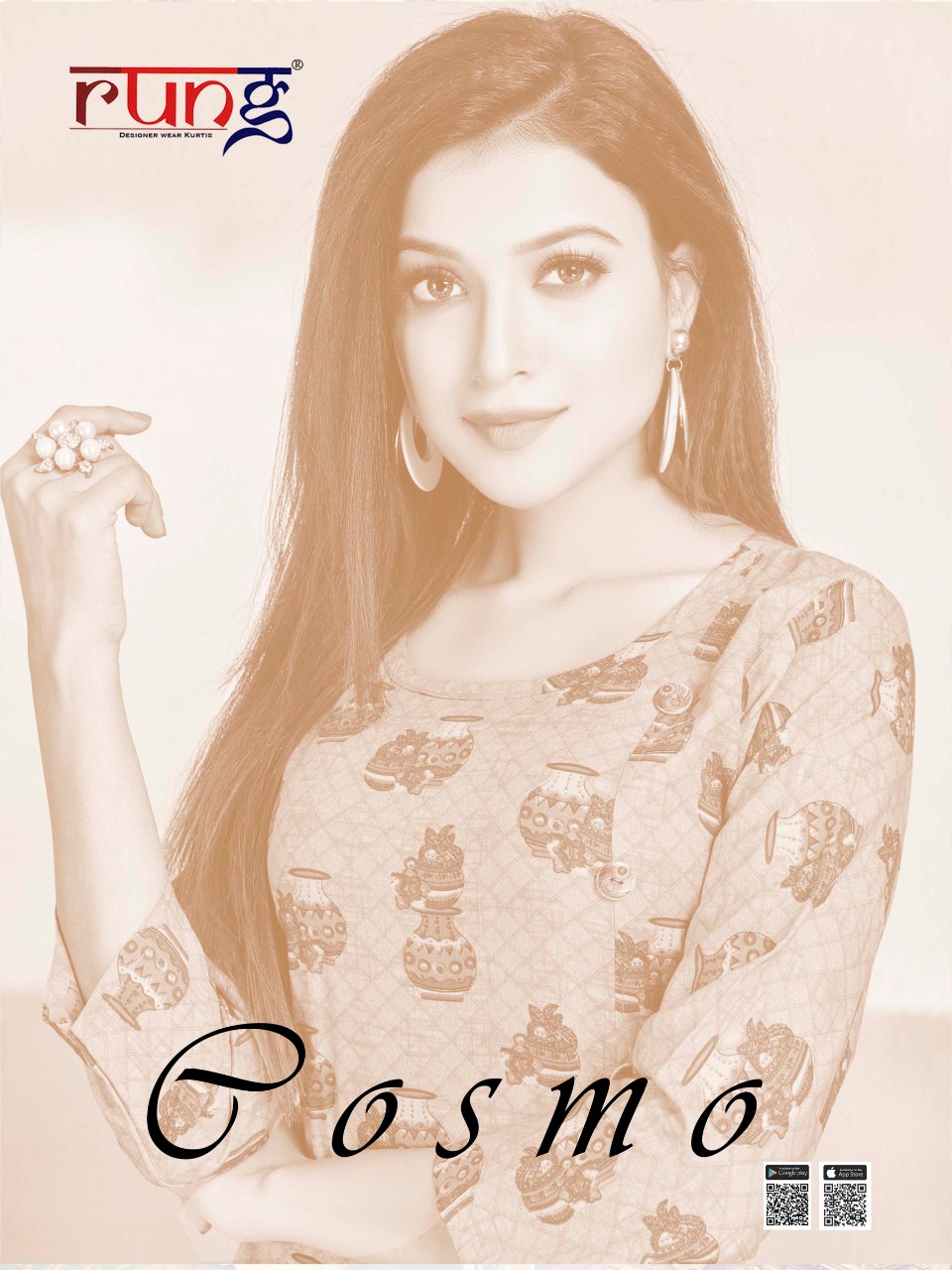 Rung  Presents Cosmo Casual Wear Kurti Collection