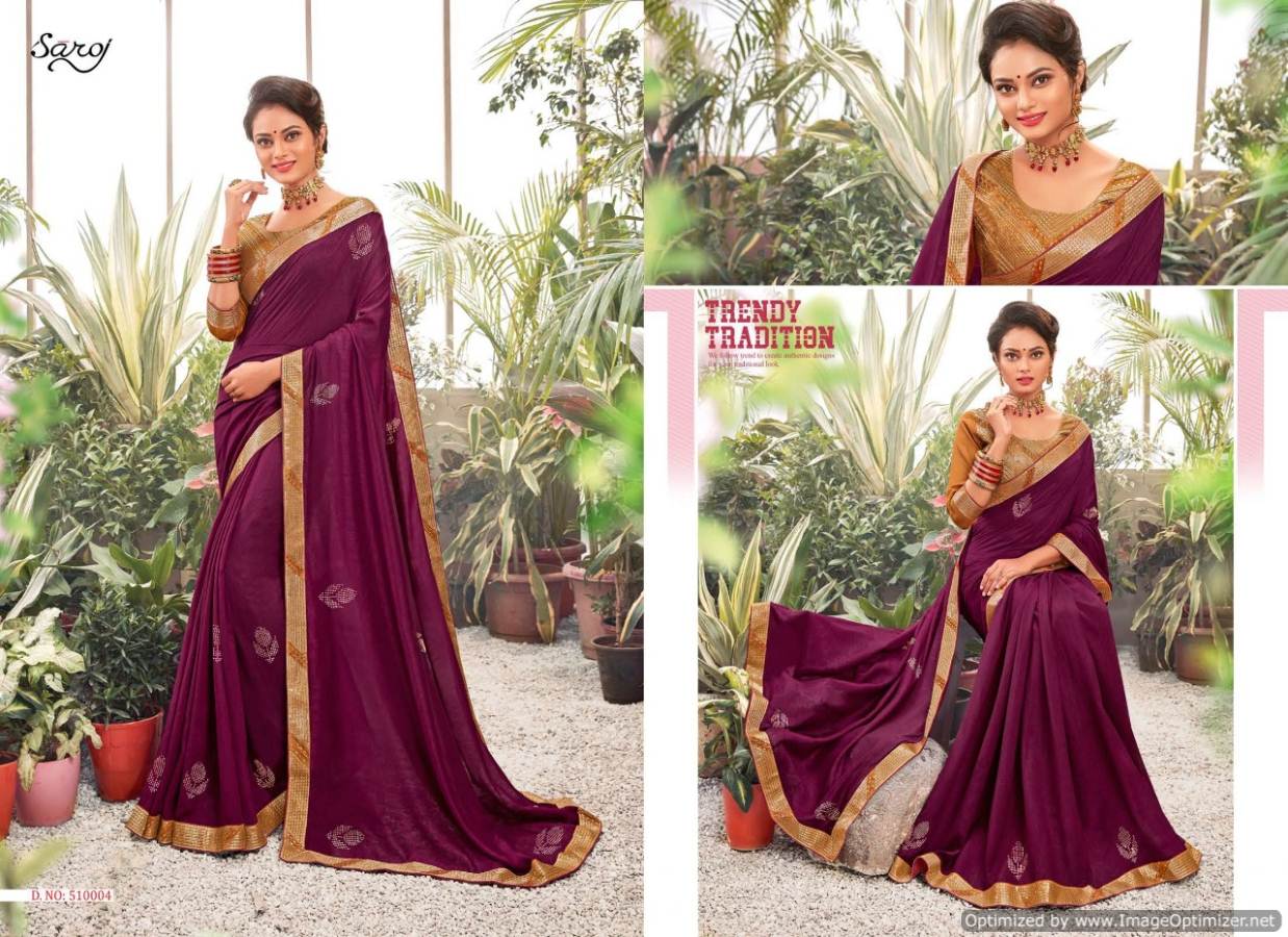 Saroj Presents  Bansuri  Designer Saree Collection