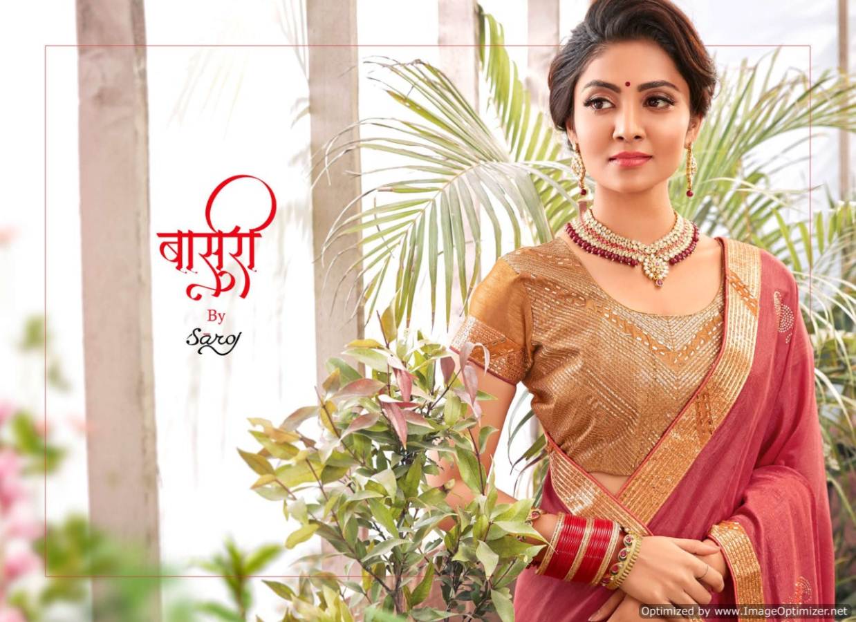 Saroj Presents  Bansuri  Designer Saree Collection