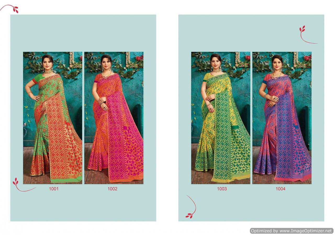 Saroj  Presents Monisha  Daily Wear Saree Collection