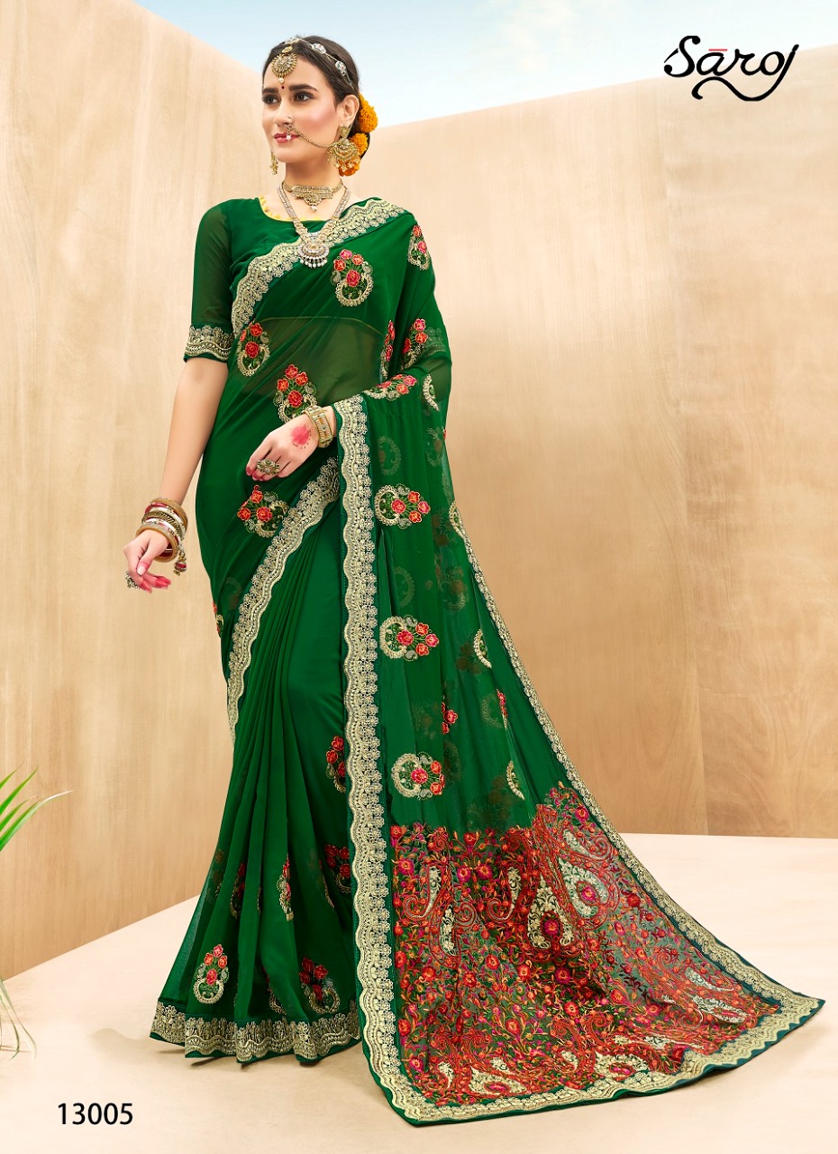 Saroj Presents Sakhi Designer Saree Collection