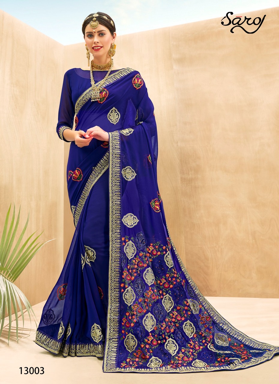 Saroj Presents Sakhi Designer Saree Collection