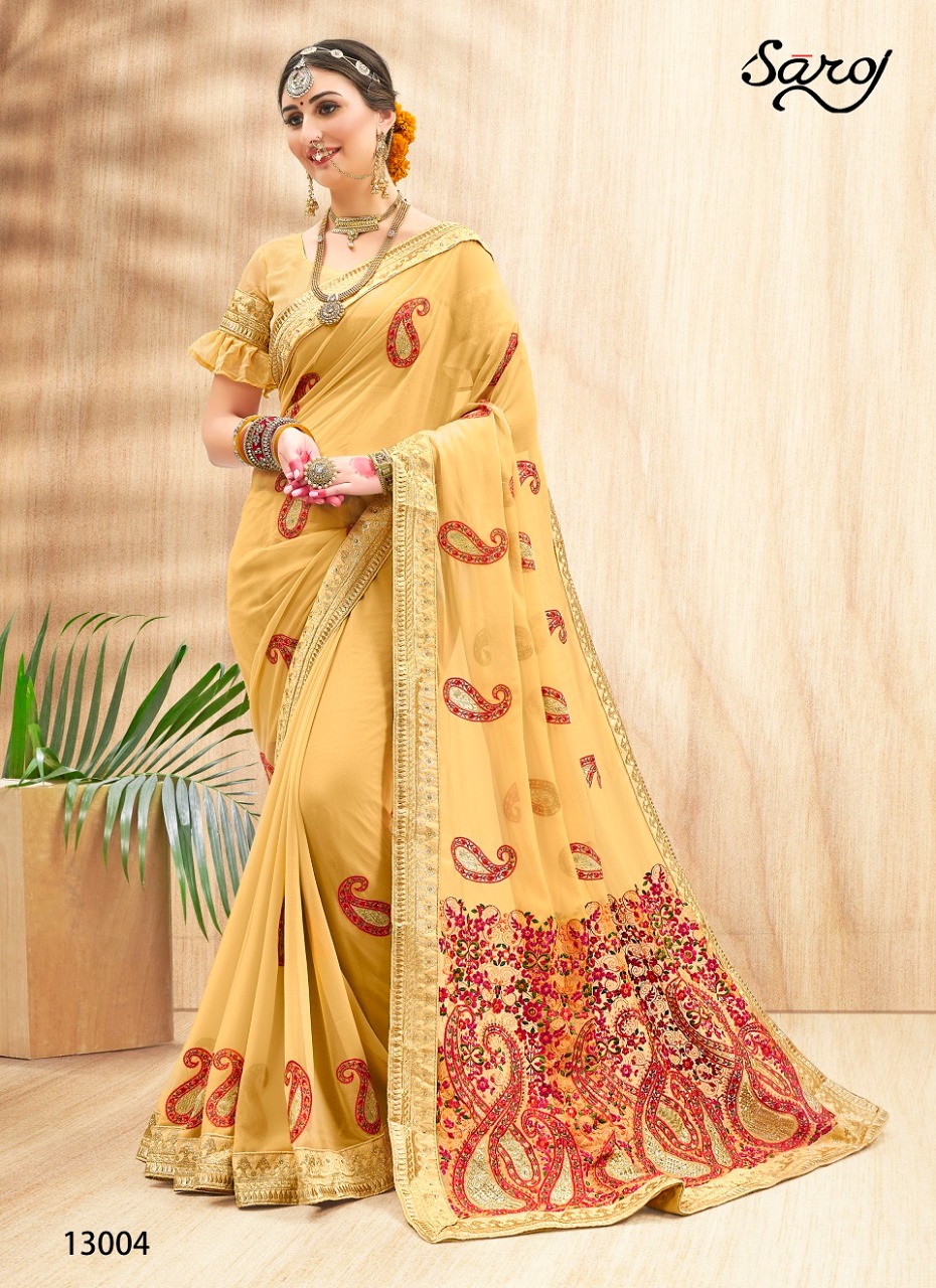 Saroj Presents Sakhi Designer Saree Collection