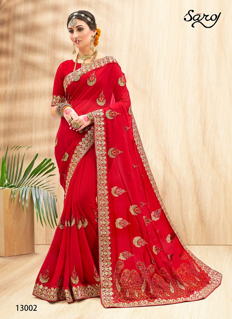 Saroj Presents Sakhi Designer Saree Collection