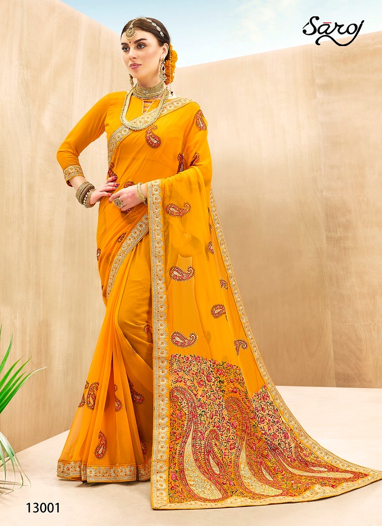 Saroj Presents Sakhi Designer Saree Collection
