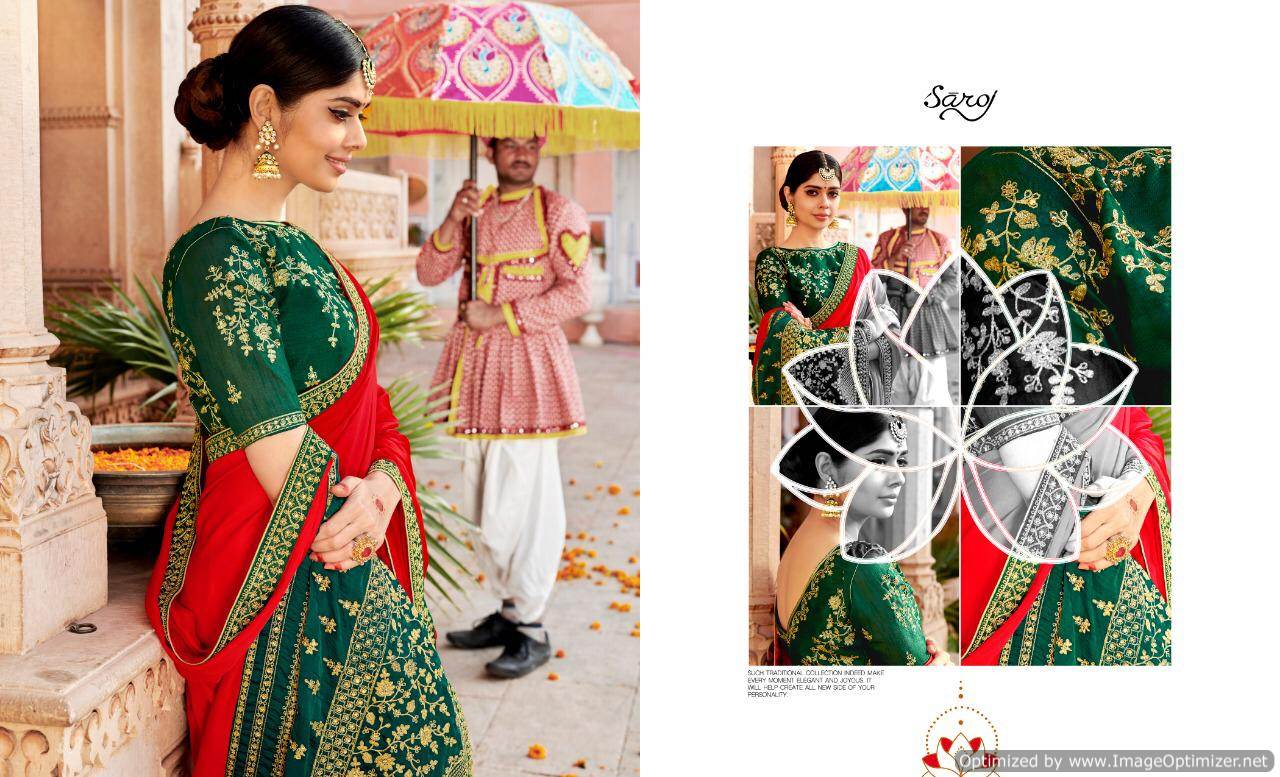Saroj Presents  Samaira Vol 3 Wedding Wear Saree Collection