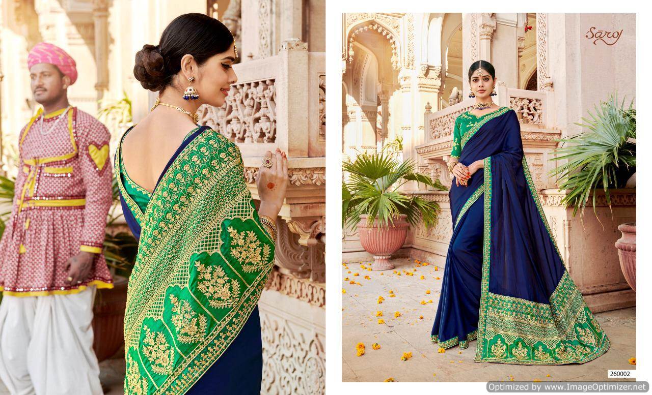 Saroj Presents  Samaira Vol 3 Wedding Wear Saree Collection