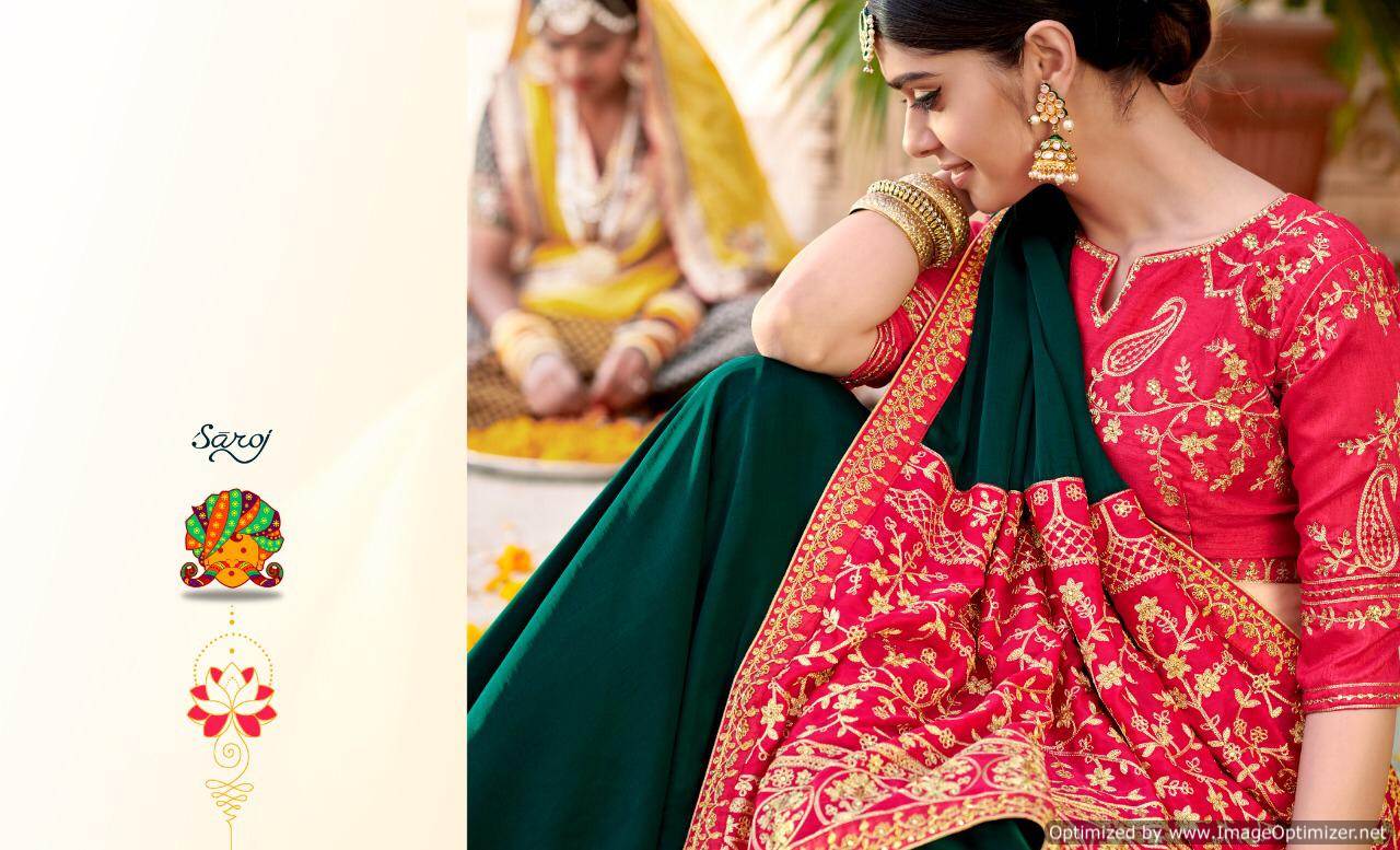 Saroj Presents  Samaira Vol 3 Wedding Wear Saree Collection
