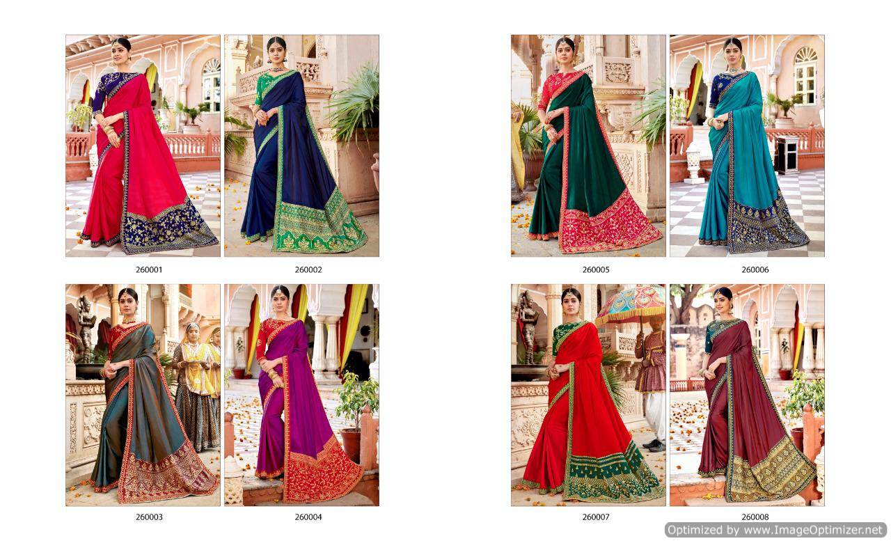 Saroj Presents  Samaira Vol 3 Wedding Wear Saree Collection