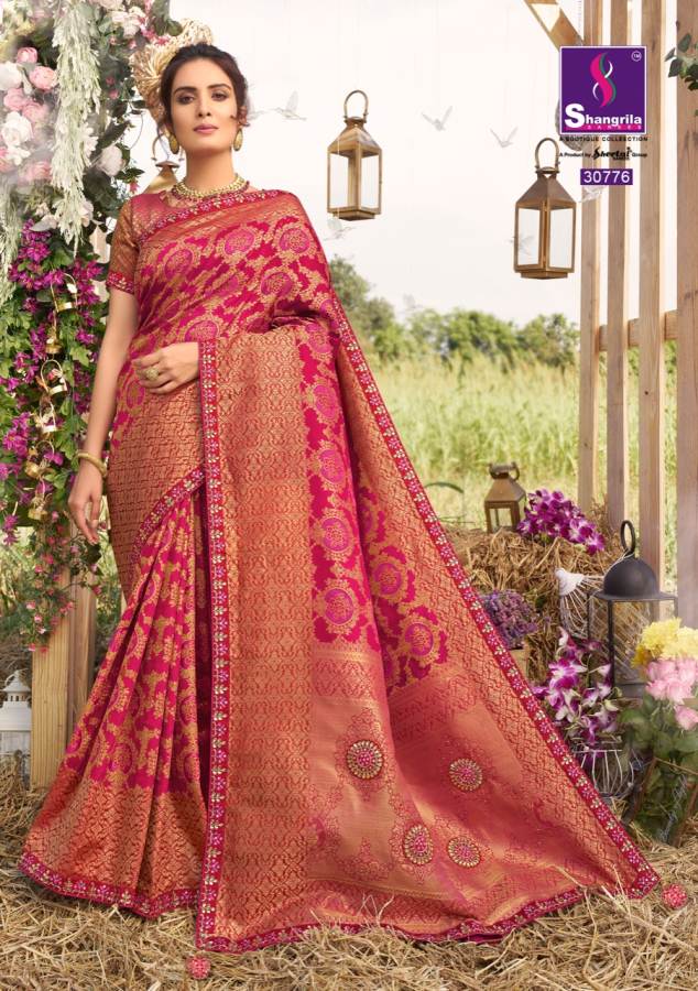 Shangrila Presents  Kalakanya Designer  Saree