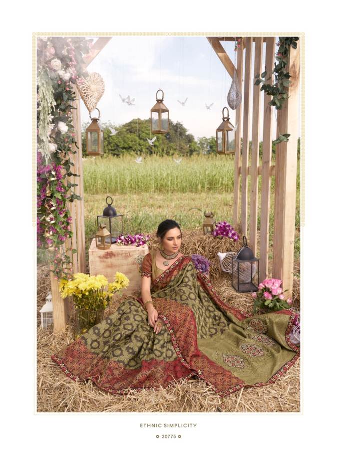 Shangrila Presents  Kalakanya Designer  Saree