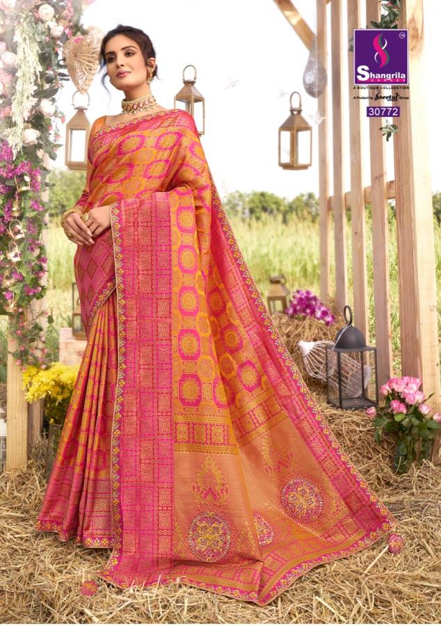 Shangrila Presents  Kalakanya Designer  Saree