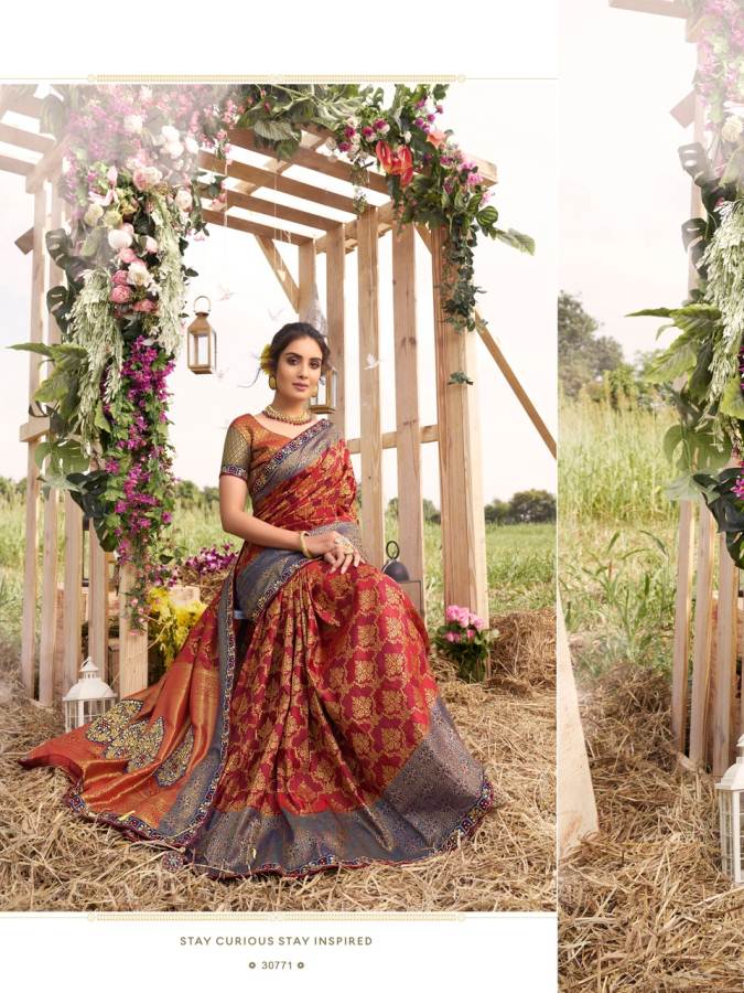 Shangrila Presents  Kalakanya Designer  Saree