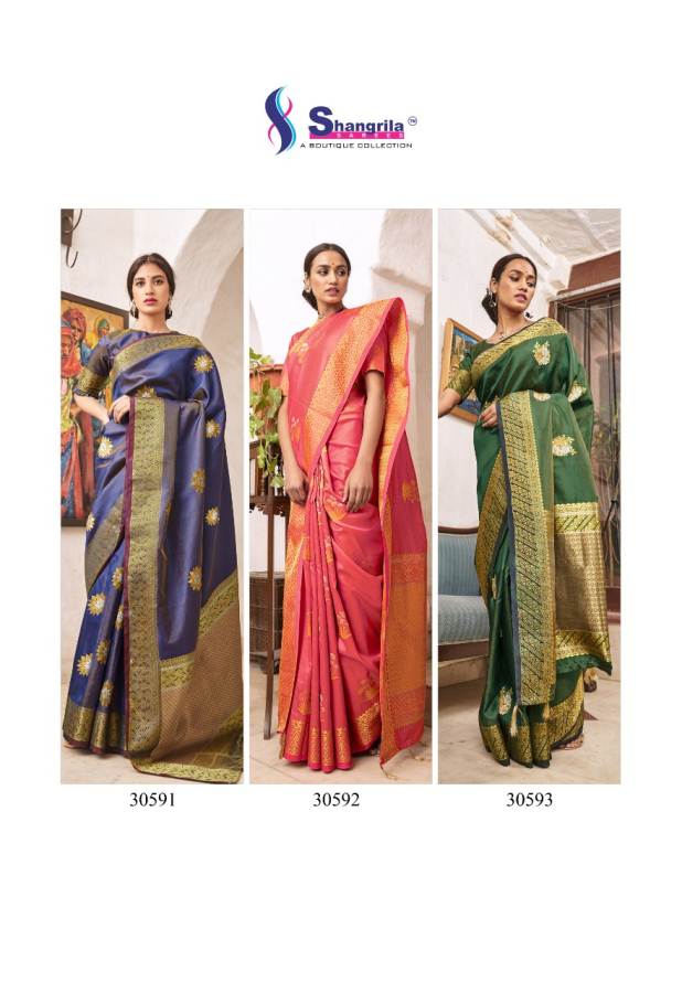 Shangrila Presents  Majestic Silk  Vol2  Designer Saree