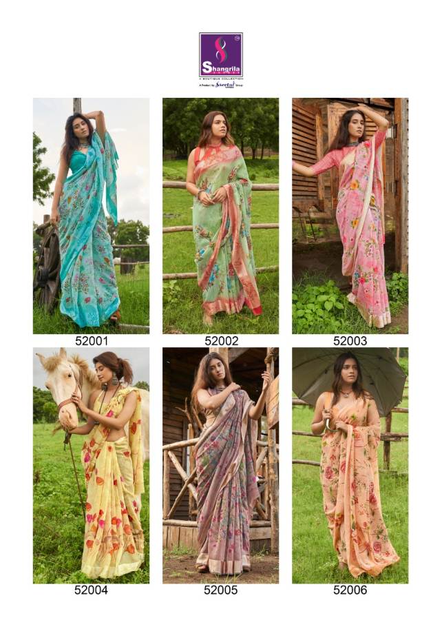 Shangrila  Presents New Kanchana  Vol 23  Cotton Saree Collection