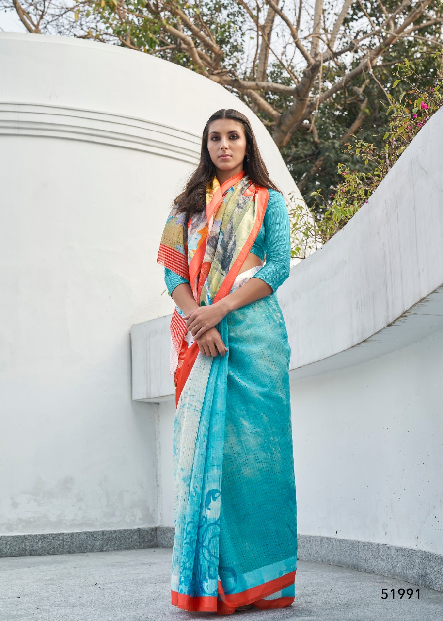 Shangrila Presents Sabya  Printed  Saree Collection