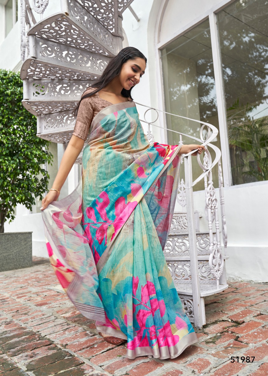 Shangrila Presents Sabya  Printed  Saree Collection