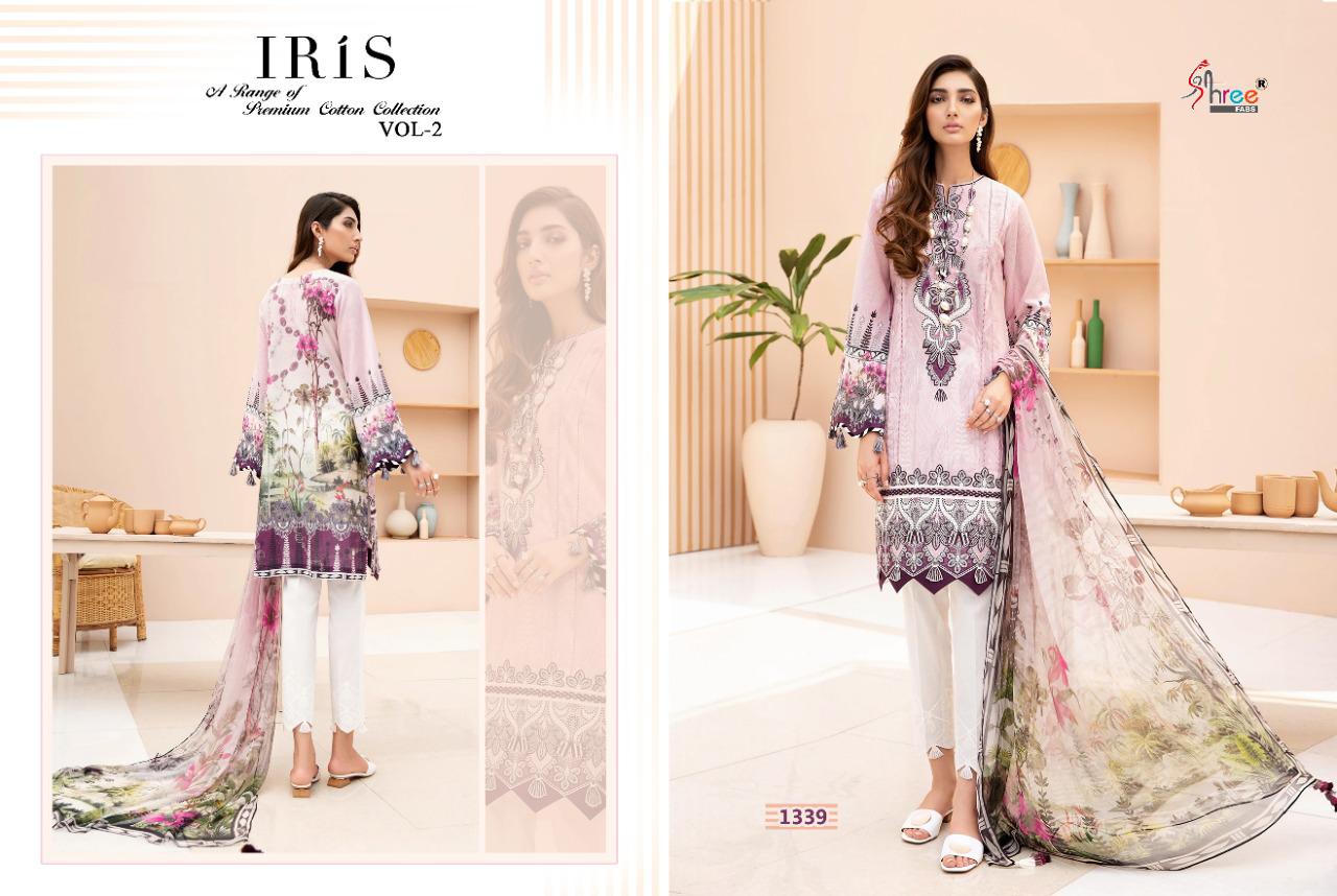 Shree Presents Iris 2 Heavy Jam Cotton Pakistan Suits Collection
